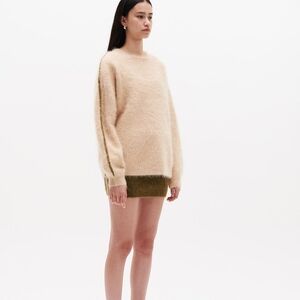 Nagnata Cream and Olive Sweater